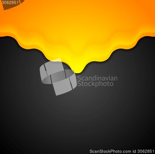 Image of Bright abstract corporate wavy background