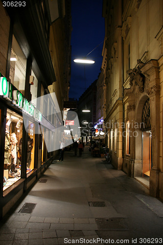 Image of Vienna at night