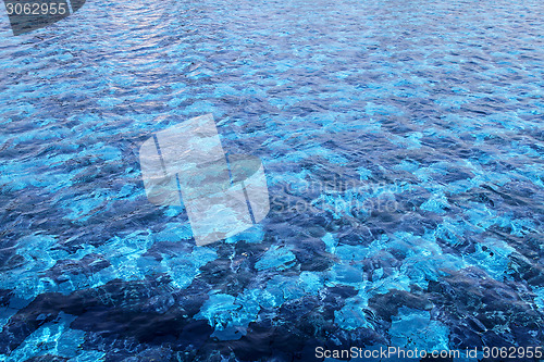 Image of Blue water