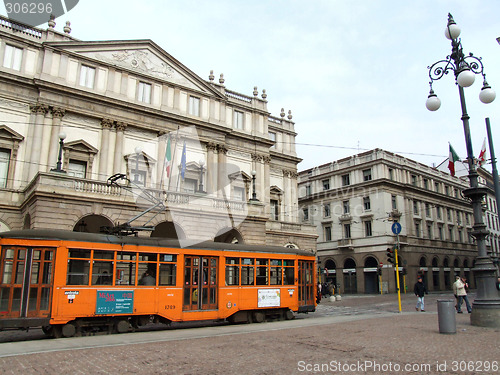 Image of La Scala opera in Milano