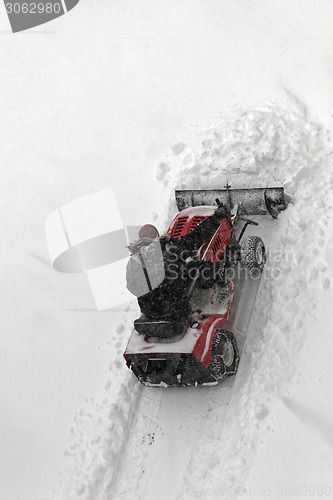 Image of Small snow plough