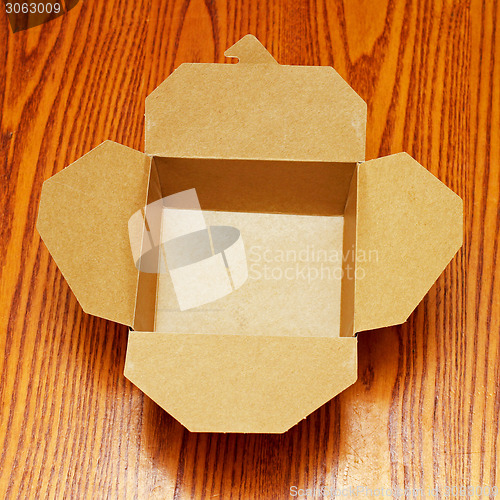 Image of Empty box carton
