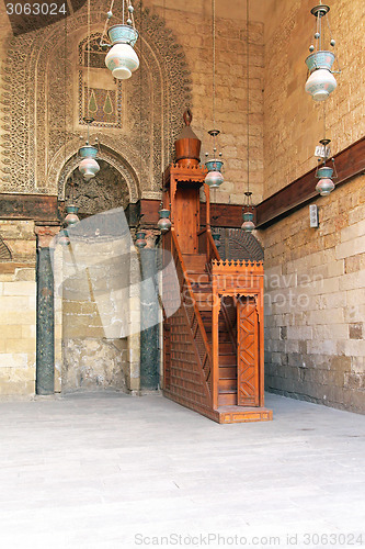 Image of Wooden Minbar