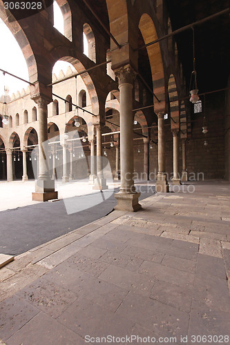 Image of Mosque arcaded corridor