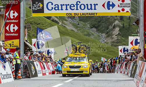 Image of Mavic Car on Col du Lautaret