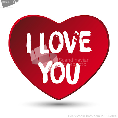 Image of Valentine Day I Love you Heart