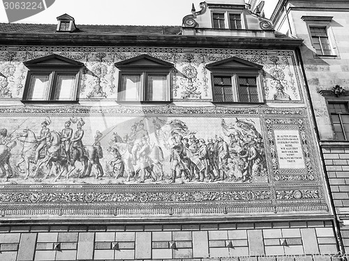 Image of  Fuerstenzug Procession of Princes in Dresden, Germany 