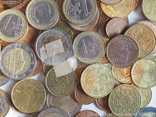 Image of Euro coins