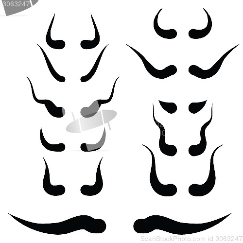 Image of horns silhouettes