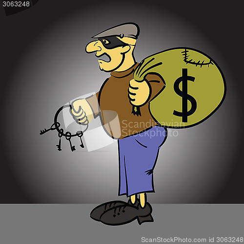 Image of thief