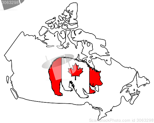 Image of Canadian grizzly