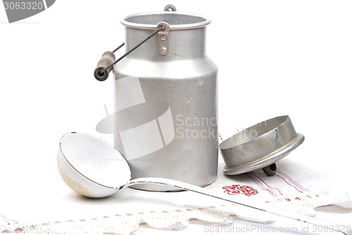 Image of Milk can open