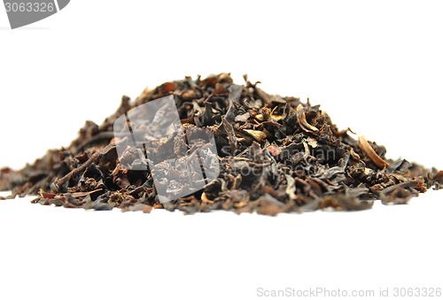 Image of Detailed but simple image of black tea mix