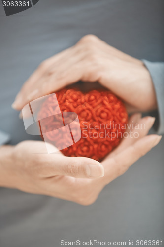 Image of Heart in hands