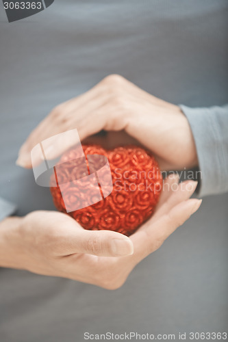 Image of Heart in hands