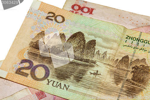 Image of 20 Yuan, money of China