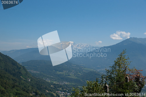 Image of Alps mountain landscape