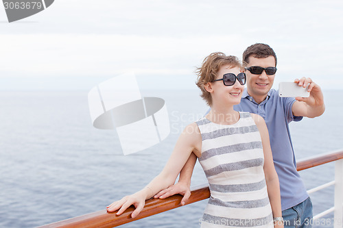 Image of couple cruising