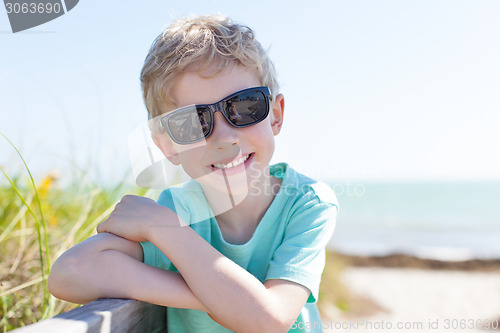 Image of boy at the beach