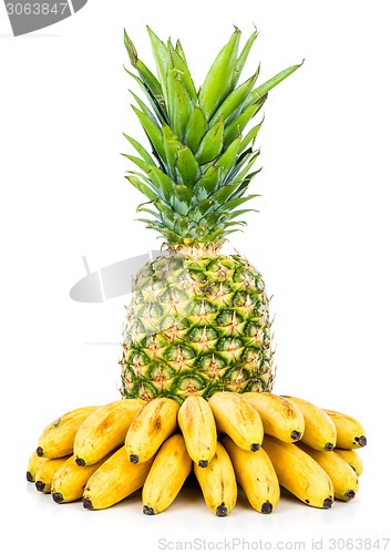 Image of Pineapple and banana