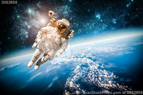 Image of Astronaut in outer space