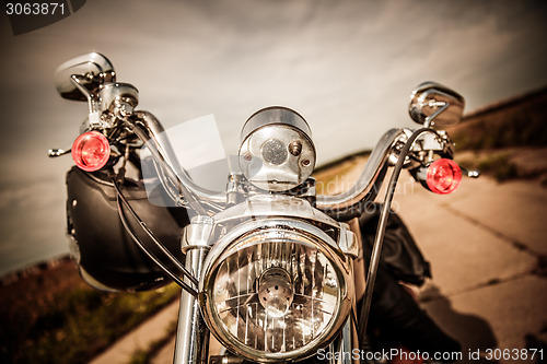 Image of Motorcycle on the road