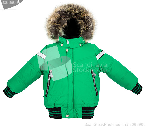 Image of Warm jacket isolated