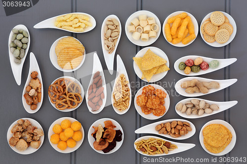 Image of Snack Food Selection