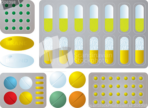 Image of pill collection