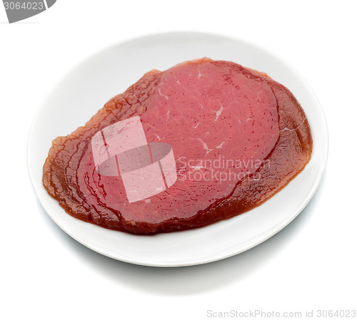 Image of smoked meat on a plate