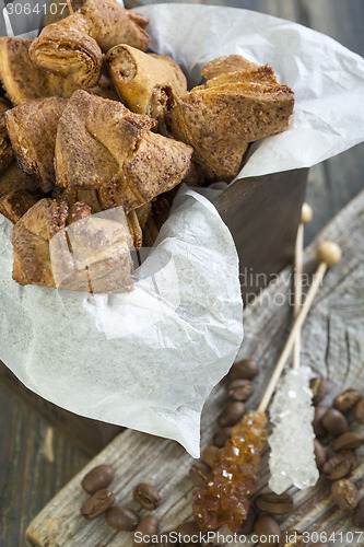 Image of Box with homemade cookies.