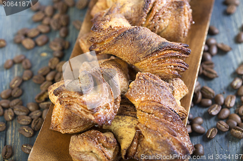 Image of Tasty cookies with cinnamon.