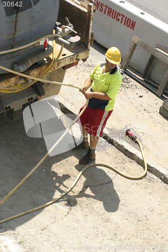 Image of Water Truck and Hose