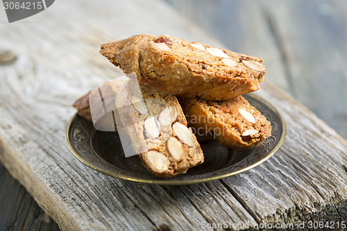 Image of Biscotti with Almonds.