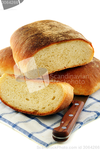 Image of Fresh homemade bread.