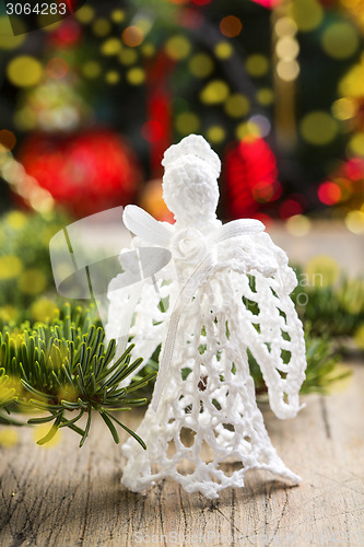 Image of Christmas Angel handmade.