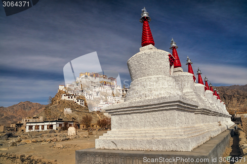 Image of Thiksey monastery