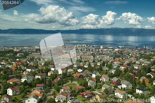 Image of Trondheim's houses