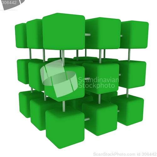 Image of Structure constructed from cubes