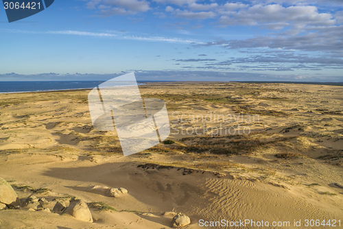 Image of Sandy beach in Cabo Polonio