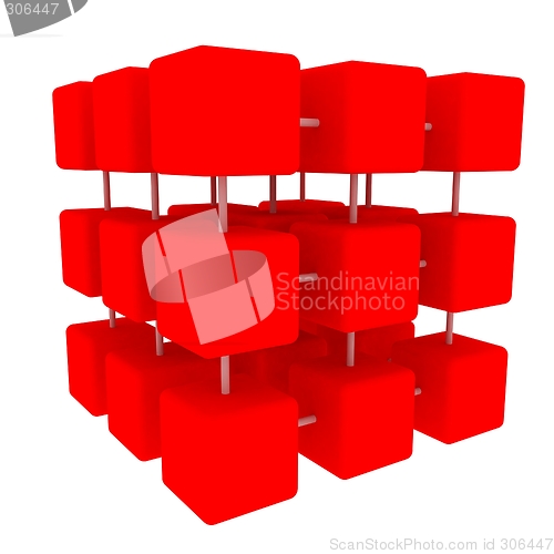 Image of Structure constructed from cubes