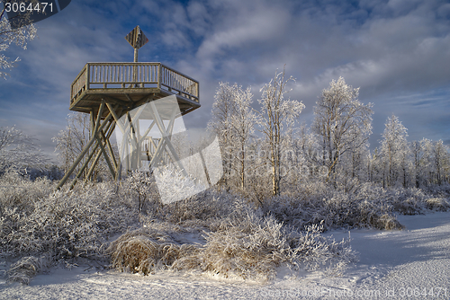 Image of Wooden look-out