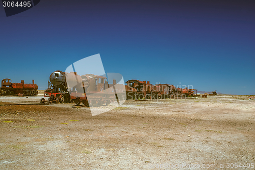 Image of Locomotive graveyard