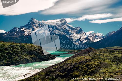 Image of River in Torres del Paine