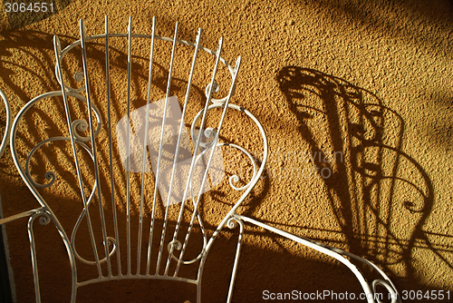 Image of White chair