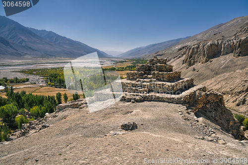 Image of Temple ruins in Tajikistan
