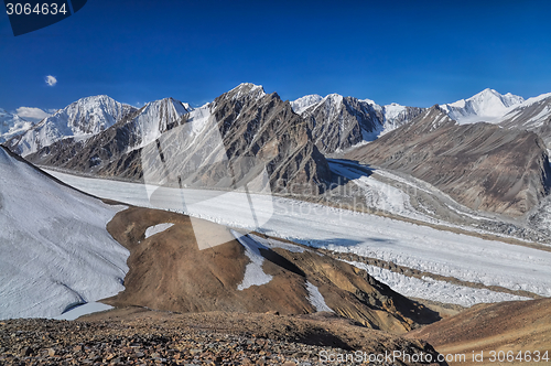 Image of Glacier in Tajikistan