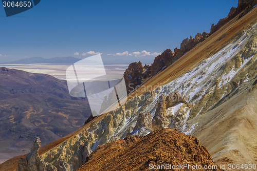 Image of Colored mountain