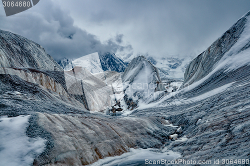 Image of Glacier in Kyrgyzstan