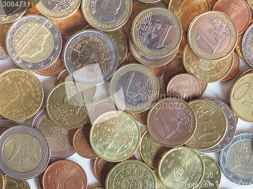 Image of Euro coins